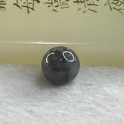 Type A Grey Wuji Jadeite Beads for Bracelet/Necklace/Earring/Ring 1.85g 10.2mm - Huangs Jadeite and Jewelry Pte Ltd