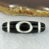 Natural Powerful Tibetan Old Oily Agate 1 Eye With Hotu Dzi Bead 6.96g 37.3 by 11.3mm - Huangs Jadeite and Jewelry Pte Ltd