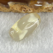 Natural Powerful Tibetan Old Oily Agate Tiger Tooth Daluo Dzi Bead Heavenly Master (Tian Zhu) 虎呀天诛 3.07g 20.1 by 10.3mm - Huangs Jadeite and Jewelry Pte Ltd