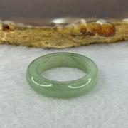 Type A Green Jadeite Ring 3.49g 5.5 by 3.8mm US7.25 HK15.5 (Internal Line) - Huangs Jadeite and Jewelry Pte Ltd