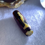 Natural Powerful Tibetan Old Oily Agate Guan Yin Dzi Bead Heavenly Master (Tian Zhu) 观音天珠 8.32g 37.7 by 11.6mm - Huangs Jadeite and Jewelry Pte Ltd