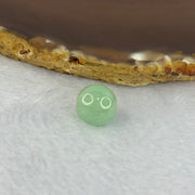 Type A Apple Green Jadeite Bead for Bracelet/Necklace/Earrings/ Ring 2.64g 11.6mm - Huangs Jadeite and Jewelry Pte Ltd