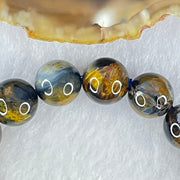 Good Grade Natural Petersite Beads Bracelet 30.61g 17cm 10.8mm 19 Beads - Huangs Jadeite and Jewelry Pte Ltd