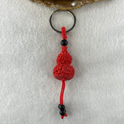 Red Clay Hulu Charm 14.748g 36.5 by 21.6mm - Huangs Jadeite and Jewelry Pte Ltd