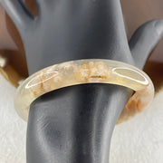 Natural Pink Flower Agate Bangle Set | (104.40g | 55.8mm ID | 10.8 x 7.4mm | Perfect | Blooming Self-Love & Emotional Renewal Anchor, Feng Shui Harmony & Stacking Peace Bangle Set) - Huangs Jadeite and Jewelry Pte Ltd