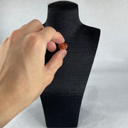 Natural Ferruginous Quartz Heart Shape Charm 1.81g 13.0 by 14.3 by 6.6mm - Huangs Jadeite and Jewelry Pte Ltd