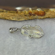Natural Madagascar Blue Moonstone in S925 Silver Pendant 2.25g 15.5 by 10.0 by 4.1mm - Huangs Jadeite and Jewelry Pte Ltd