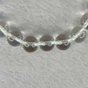 Natural Clear Quartz Bracelet 天然白水晶手链 30.51g 17cm 10.6mm 19 Beads - Huangs Jadeite and Jewelry Pte Ltd
