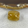 Good Grade Natural Golden Rutilated Quartz Crystal Lulu Tong Barrel 天然金顺发晶水晶露露通桶 
7.11g 16.7 by 15.5mm - Huangs Jadeite and Jewelry Pte Ltd