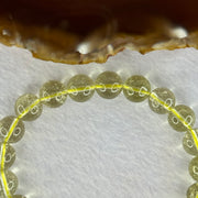 Natural Libyan Moldavite Meteorite Crystal Beads Bracelet 天然利比亚陨石手链 21.73g 17.5cm 9.9mm 21 Beads - Huangs Jadeite and Jewelry Pte Ltd