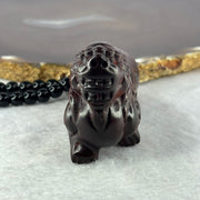 Natural African Rosewood Pixiu Handplay 天然非洲紫檀貔貅手把件 57.66g 64.1 by 27.4 by 43.4mm - Huangs Jadeite and Jewelry Pte Ltd