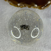 Natural Meteorite Ball Display Approximately Dimensions 155.52g 60.0mm by 76mm (This item has multiple quantity and every piece is unique, and each meteorite may look slightly different) - Huangs Jadeite and Jewelry Pte Ltd