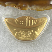 9999 Gold Ingot Flat Display 0.1g - Huangs Jadeite and Jewelry Pte Ltd