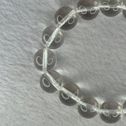 Natural Clear Quartz Beads Bracelet 天然白水晶手链 45.74g 17.5cm 12.9mm 16 Beads - Huangs Jadeite and Jewelry Pte Ltd