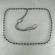 Clear Liuli Beads Necklace 20.05g 58cm 6.2mm 56Beads - Huangs Jadeite and Jewelry Pte Ltd