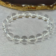 Natural Clear Quartz Bracelet 天然白水晶手链 30.81g 17cm 10.6mm 19 Beads - Huangs Jadeite and Jewelry Pte Ltd