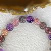 Natural Super 7 Crystal Bracelet 超七手链 24.09g 9.4 mm 22 Beads - Huangs Jadeite and Jewelry Pte Ltd
