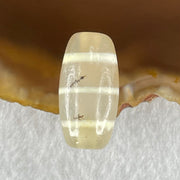 Natural Powerful Tibetan Old Oily Agate 3-Lines Dzi Bead Heavenly Master (Tian Zhu) 三行天诛 3.34g 20.1 by 10.6mm - Huangs Jadeite and Jewelry Pte Ltd