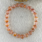 Natural Ferruginous Quartz Bracelet 17.08g 15cm 8.3mm 23 Beads - Huangs Jadeite and Jewelry Pte Ltd