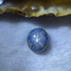 Natural Blue Star Sapphire 11.10 Ct 13.4 by 12.1 by 6.5mm - Huangs Jadeite and Jewelry Pte Ltd