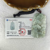 Type Jelly A Green with Piao Hua Jadeite Shan Shui with Benefactor 81.42g 74.0 by 41.9 by 12.6 mm - Huangs Jadeite and Jewelry Pte Ltd
