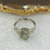High Grade Natural Labradorite in 925 Sliver Ring (Adjustable Size) 1.99g 11.4 by 7.5 by 4.8mm - Huangs Jadeite and Jewelry Pte Ltd