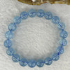 Natural Aquamarine Bracelet 天然海蓝宝石手链 24.96g 16.5cm 9.9mm 20 Beads - Huangs Jadeite and Jewelry Pte Ltd
