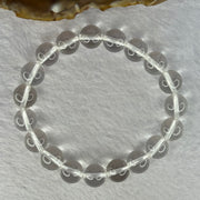 Natural Clear Quartz Bracelet 天然白水晶手链 30.80g 17cm 10.6mm 19 Beads - Huangs Jadeite and Jewelry Pte Ltd