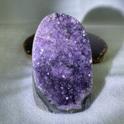 Natural Amethyst Rough Irregular Shaped Display 598.6g 72.8 by 80.3 by 90.0mm - Huangs Jadeite and Jewelry Pte Ltd