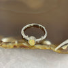 Opal 7.1 by 5.4 by 3.5 mm (estimated) in 925 Silver Ring 1.57g - Huangs Jadeite and Jewelry Pte Ltd