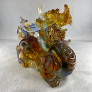 Liuli Pixiu Display 1,942.0g 175.0 by 82.5 by 154.0mm - Huangs Jadeite and Jewelry Pte Ltd