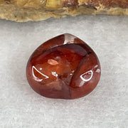 Natural Ferruginous Quartz Heart Shape Charm 1.53g 11.4 by 12.9 by 7.3mm - Huangs Jadeite and Jewelry Pte Ltd