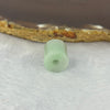 Type A Green Jadeite Lulu Tong for Bracelet/Necklace/Earrings/Rings 5.12g 13.2 by 12.8mm - Huangs Jadeite and Jewelry Pte Ltd