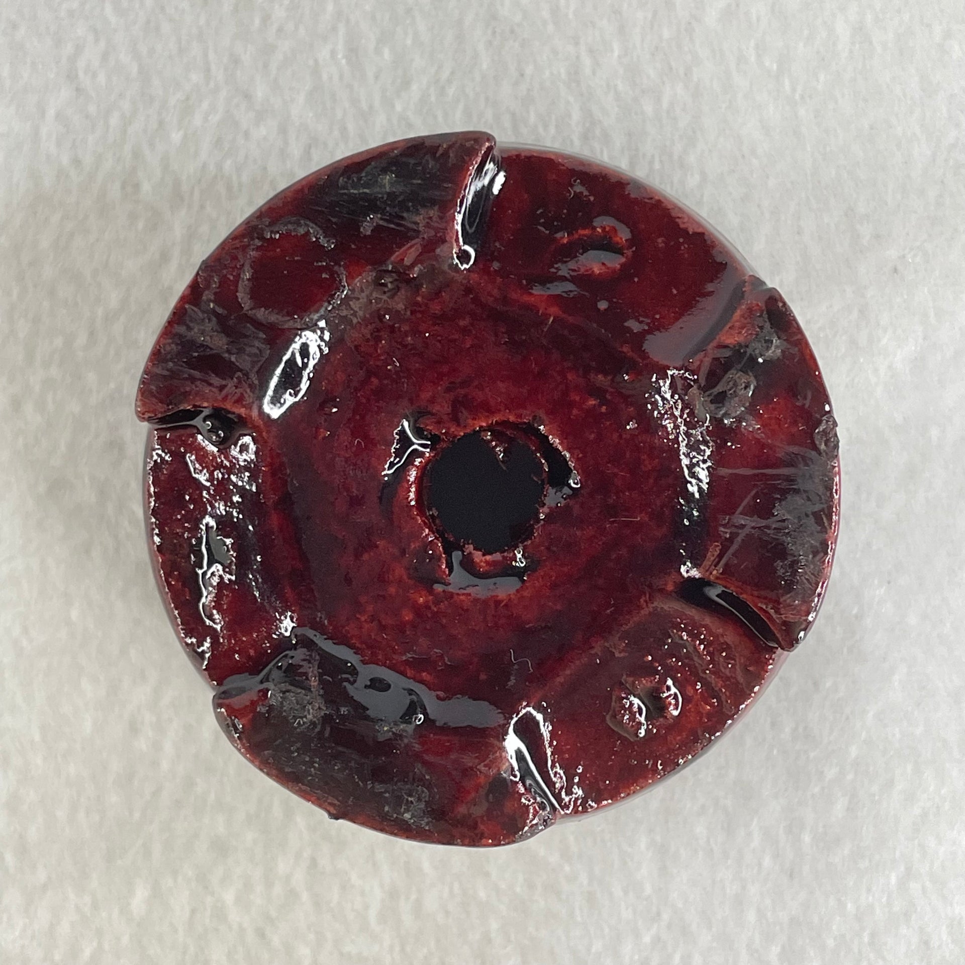 Natural Milky White Quartz Crystal Sphere Ball with Wooden Stand 1,624.0g 101.0 by 113.0mm - Huangs Jadeite and Jewelry Pte Ltd