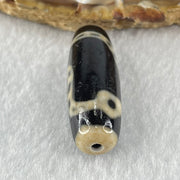 Natural Powerful Tibetan Old Oily Agate Snake Dzi Bead Heavenly Master (Tian Zhu) 蛇天珠 8.14g 36.8 by 11.6mm - Huangs Jadeite and Jewelry Pte Ltd