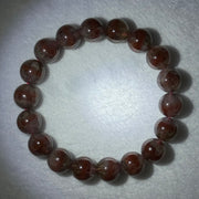 Above Average Natural Auralite 23 Bracelet 天然激光23手链 39.33g 18cm 11.8mm 18 Beads - Huangs Jadeite and Jewelry Pte Ltd