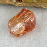Good Grade Natural Ferruginous Quartz Rabbit Charm 2.72g 15.2 by 11.3 by 10.3mm - Huangs Jadeite and Jewelry Pte Ltd