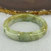 Type A Yellowish Green with Light Blueish Green Jadeite Bangle 67.97g Internal Diameter 54.1mm 14.3 by 9.0mm - Huangs Jadeite and Jewelry Pte Ltd