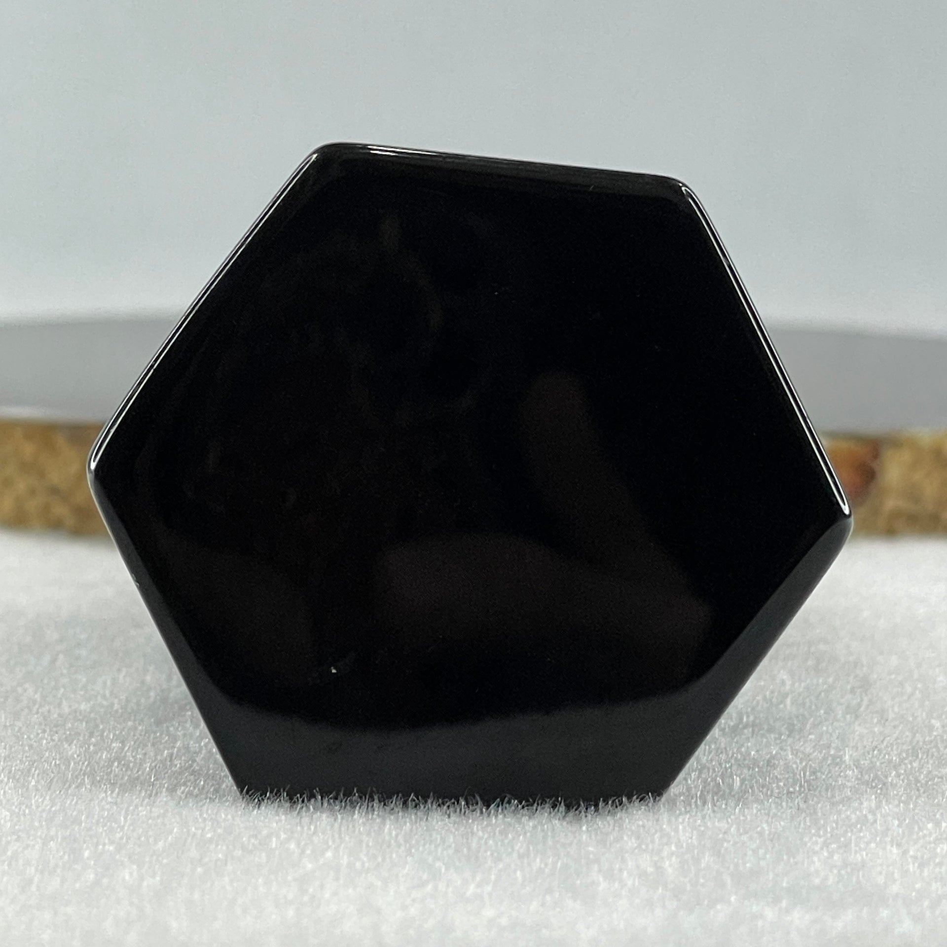 Black Obsidian Pagoda Display 185.6g 40.0 by 45.0 by 111.0mm - Huangs Jadeite and Jewelry Pte Ltd