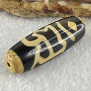 Natural Powerful Tibetan Old Oily Agate Ancient Samantabhadra Bodhisattva Guan Yin Dzi Bead Heavenly Master (Tian Zhu) 普贤菩萨天珠 10.08g 38.0 by 13.0mm - Huangs Jadeite and Jewelry Pte Ltd