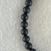 Natural Magnetite Beads Bracelet 10.32g 16cm 6.0mm 32 Beads - Huangs Jadeite and Jewelry Pte Ltd