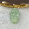 Type A Jelly Light Green Jadeite Pixiu Pendent A货浅绿色翡翠貔貅牌 7.36g 24.7 by 15.5 by 9.6 mm - Huangs Jadeite and Jewelry Pte Ltd