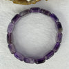 Natural Amethyst Bracelet 天然梦幻紫水晶手排 35.58g 15.5mm 17.2 by 12.1 by 5.5mm 15 pcs - Huangs Jadeite and Jewelry Pte Ltd
