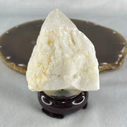 Natural Milky White Quartz Display 240.66g 63.8 by 63.3 by 87.1mm - Huangs Jadeite and Jewelry Pte Ltd