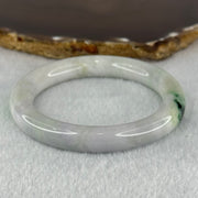 Type A Light Lavender with Green Piao Hua Bangle 49.42g 10.0 by 9.6mm Internal Diameter 54.0mm (Slight External Rough) - Huangs Jadeite and Jewelry Pte Ltd