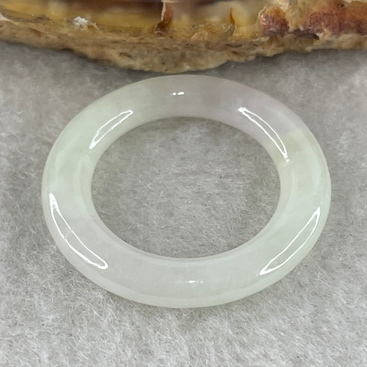 Natural Type A Light Green Jadeite Mini Round Shape Pendant | Harmony, Peace & Wholeness Talisman (2.52g | 3.5 x 4.2mm | Internal Line) - Huangs Jadeite and Jewelry Pte Ltd