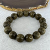 Rare Wild Indian Old Mountain Sandalwood Buried Underground Beads Bracelet 印度老山檀手链 埋土里的野生 19.62g 15.1 mm 15 Beads - Huangs Jadeite and Jewelry Pte Ltd