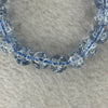 Natural Clear Crackle Quartz Bracelet 25.44g 15cm 10.4mm 19 Beads - Huangs Jadeite and Jewelry Pte Ltd
