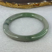Type A Green Lavender Jadeite Bangle 36.73g Internal Diameter 56.2mm 7.6 by 9.0mm (Very Slight Internal Line) - Huangs Jadeite and Jewelry Pte Ltd