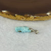 Natural Larimar Pendent 1.90g 20.8 by 7.7 by 5.1mm - Huangs Jadeite and Jewelry Pte Ltd